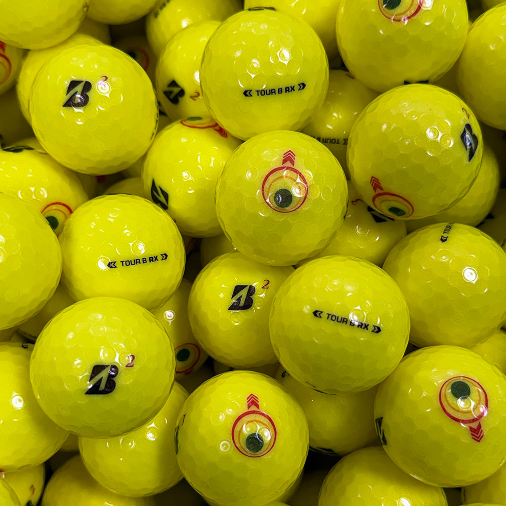 Bridgestone Tour B RX MindSet Yellow Bulk Golf Balls - Prior